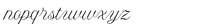 Marivelle Font LOWERCASE