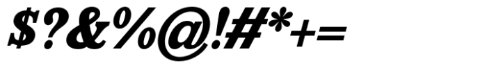 Marjorie Black Italic Font OTHER CHARS