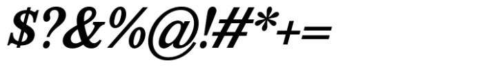 Marjorie Bold Italic Font OTHER CHARS