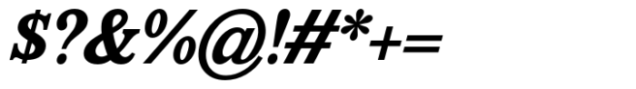 Marjorie Extra Bold Italic Font OTHER CHARS