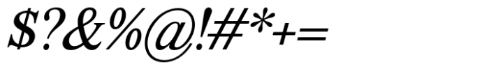 Marjorie Italic Font OTHER CHARS