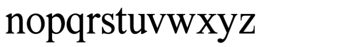 Marjorie Regular Font LOWERCASE