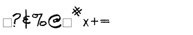 Mark L Hixson Legacy Drafting Extended Font OTHER CHARS