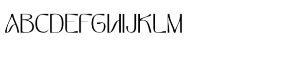 Markan Thin Font UPPERCASE
