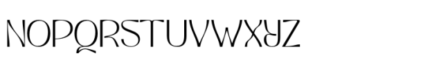 Markan Thin Font UPPERCASE