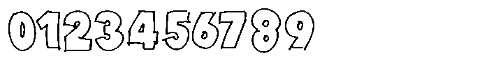 Marker Block Bold Font OTHER CHARS