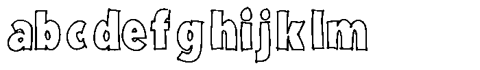 Marker Block Bold FONT