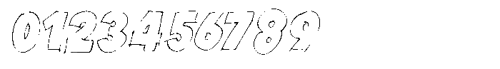 Marker Block Italic Font OTHER CHARS