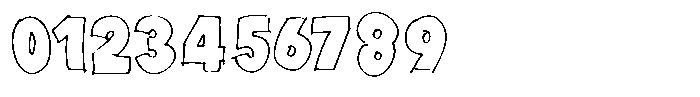 Marker Block Medium Font OTHER CHARS