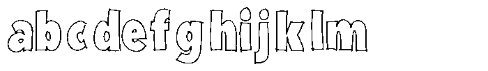 Marker Block Medium FONT