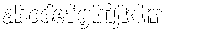 Marker Block Regular FONT