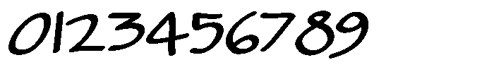 Marker One Font OTHER CHARS