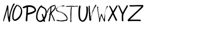 Marker Pen Font UPPERCASE