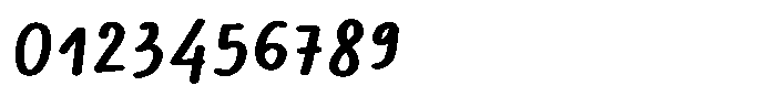 Markerist Bold Font OTHER CHARS