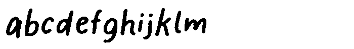 Markerist Rough FONT