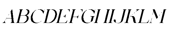 Market Golden Italic Font UPPERCASE