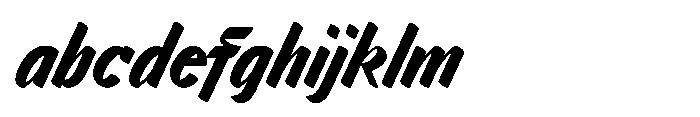 Markflat Bold Italic FONT
