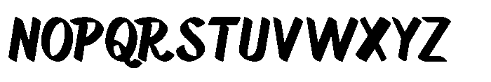 Markflat Bold Font UPPERCASE