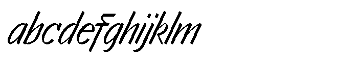 Markflat Light Italic FONT