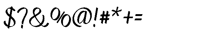 Markflat Light Font OTHER CHARS