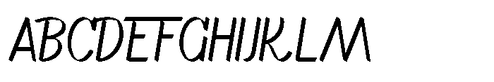 Markflat Light Font UPPERCASE