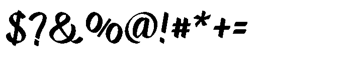 Markflat Medium Font OTHER CHARS