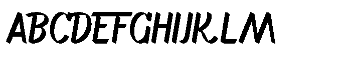 Markflat Medium Font UPPERCASE