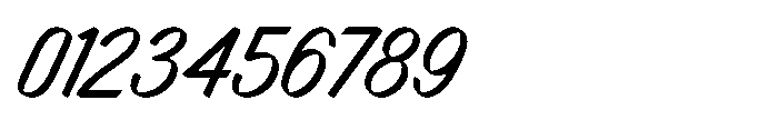 Markflat Regular Italic Font OTHER CHARS