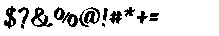 Markflat Semi Bold Font OTHER CHARS