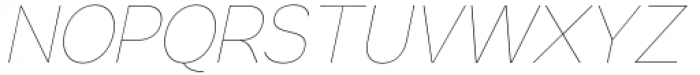 Markisa Thin Italic Font UPPERCASE