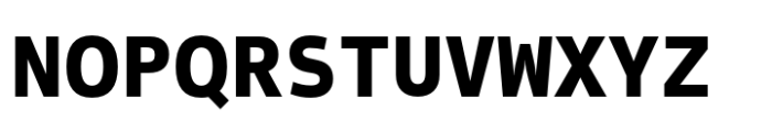 Markl Mono Extra Bold Font UPPERCASE