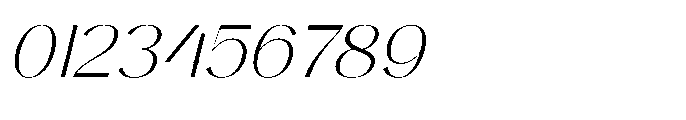 Marko Italic Font OTHER CHARS