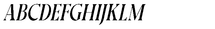 Markstyle Slant Regular Font UPPERCASE