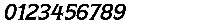 Markvise Oblique Font OTHER CHARS
