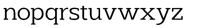 Marlent Soft MediumExpanded Font LOWERCASE