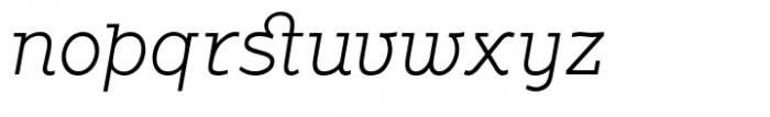 Marli Regular Font LOWERCASE