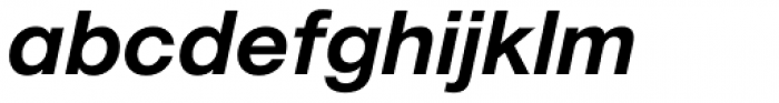 Marlin Geo SQ Bold Italic Font LOWERCASE