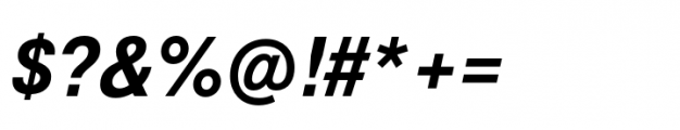 Marlin Sans SQ Bold Italic Font OTHER CHARS