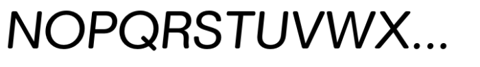 Marlin Soft Basic Slant Regular Font UPPERCASE