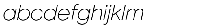 Marlin Soft Extra Light Italic FONT
