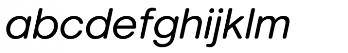 Marlin Soft Italic Font LOWERCASE