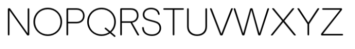 Marlin Soft SQ Extra Light Font UPPERCASE