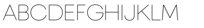 Marlin Soft Thin Font UPPERCASE