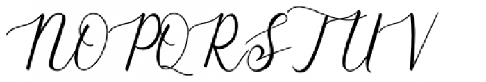 Marlina Regular Font UPPERCASE