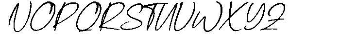 Marlinah Beauty Italic Font UPPERCASE