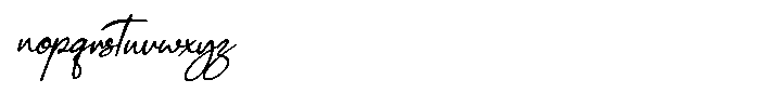 Marlinah Beauty Italic Font LOWERCASE