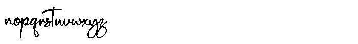 Marlinah Beauty Regular Font LOWERCASE