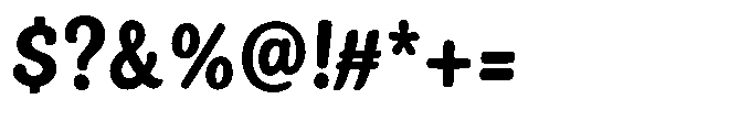 Marline Slant Font OTHER CHARS
