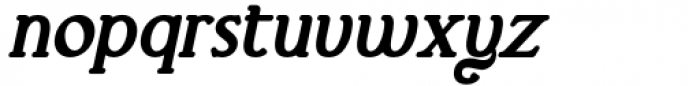 Marlyn Alt Bold Italic Font LOWERCASE