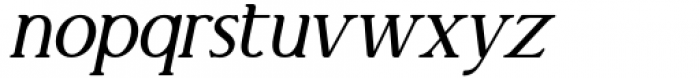 Marlyn Medium Italic Font LOWERCASE